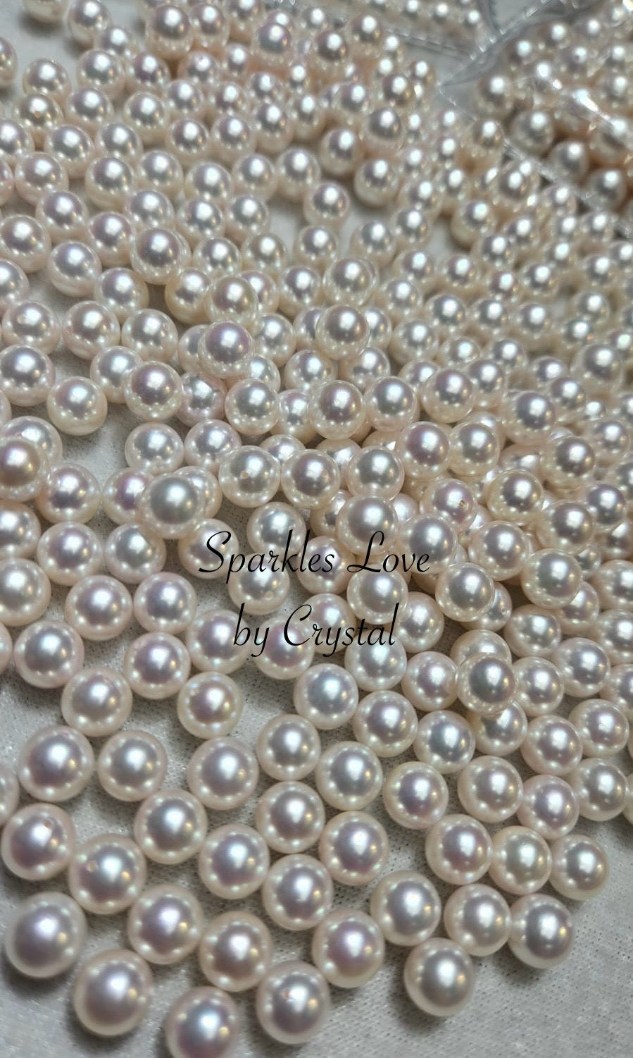 Pearl earrings