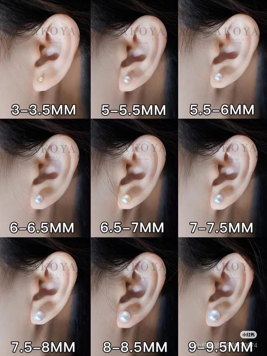 Pearl earrings