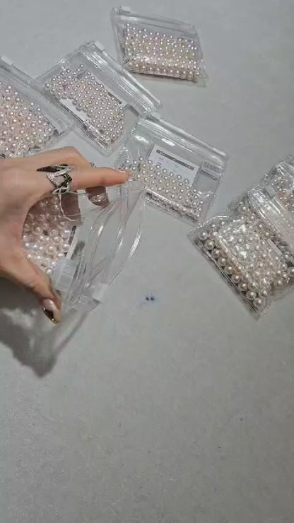 Pearl earrings